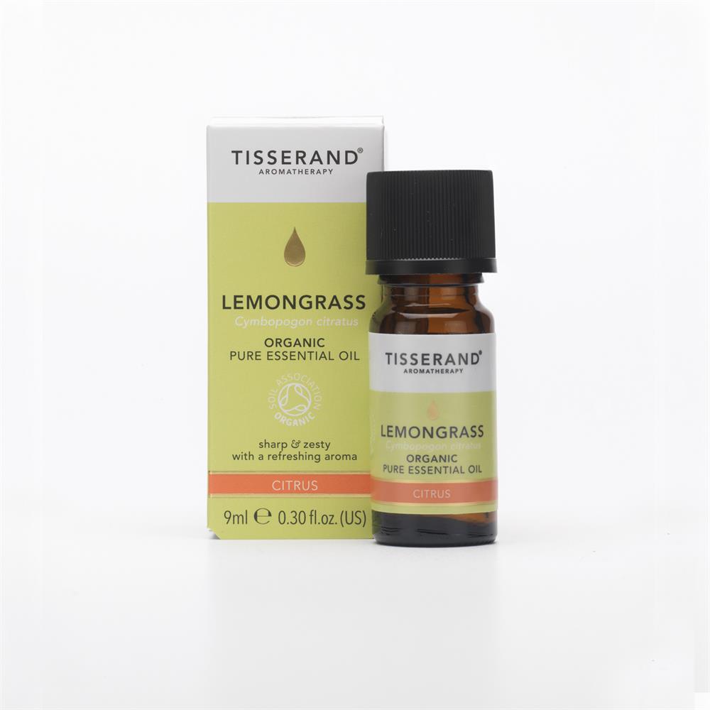 Tisserand Tisserand Organic Lemongrass Essential Oil (9ml) - Just Natural