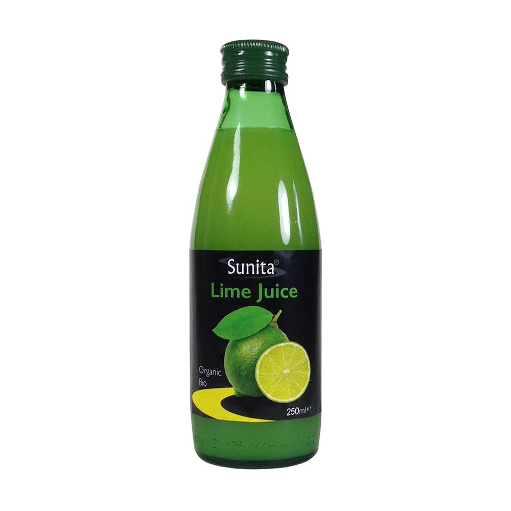 Sunita Foods Organic Lime Juice 250ml - Just Natural