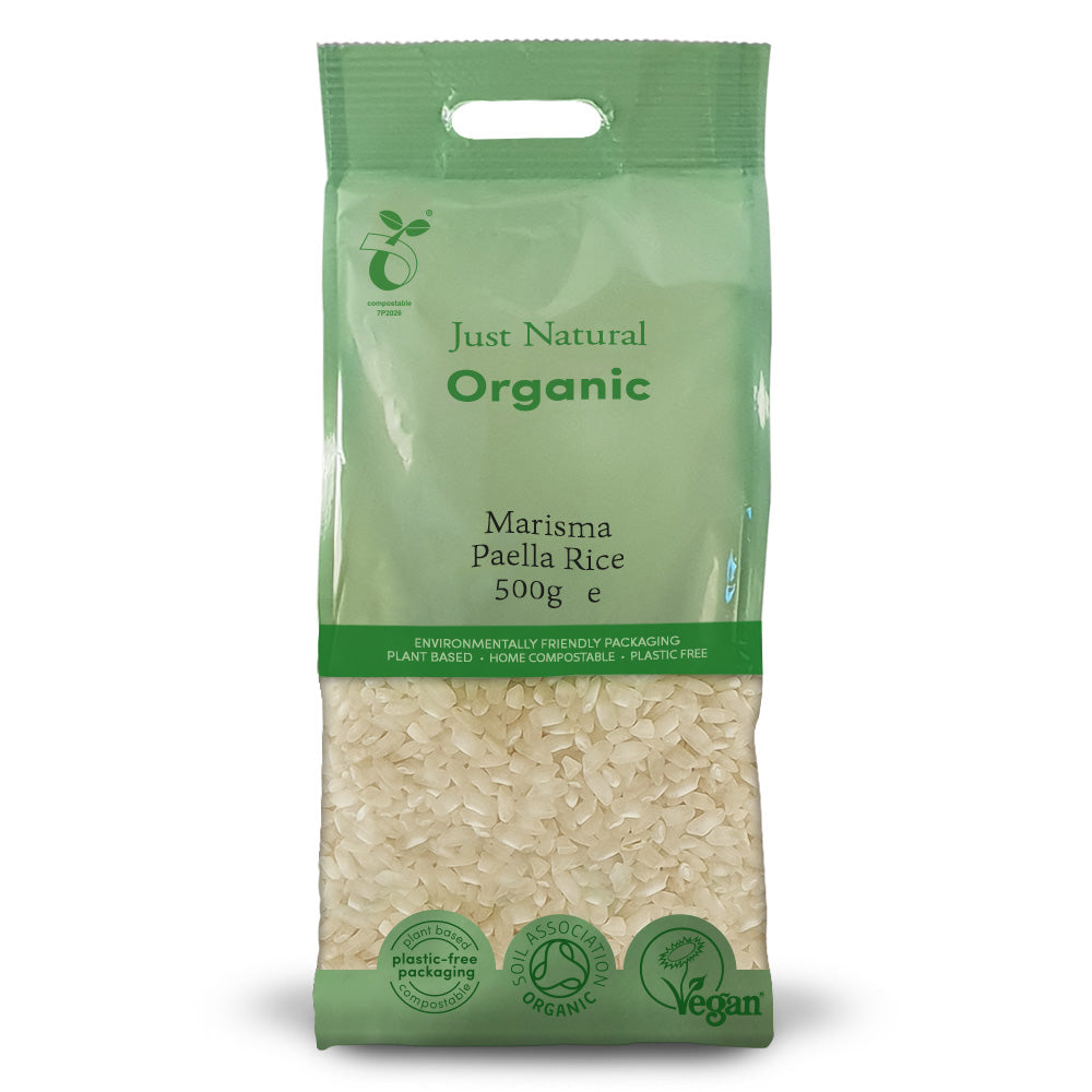 Just Natural Organic Marisma Paella Rice 500g - Just Natural