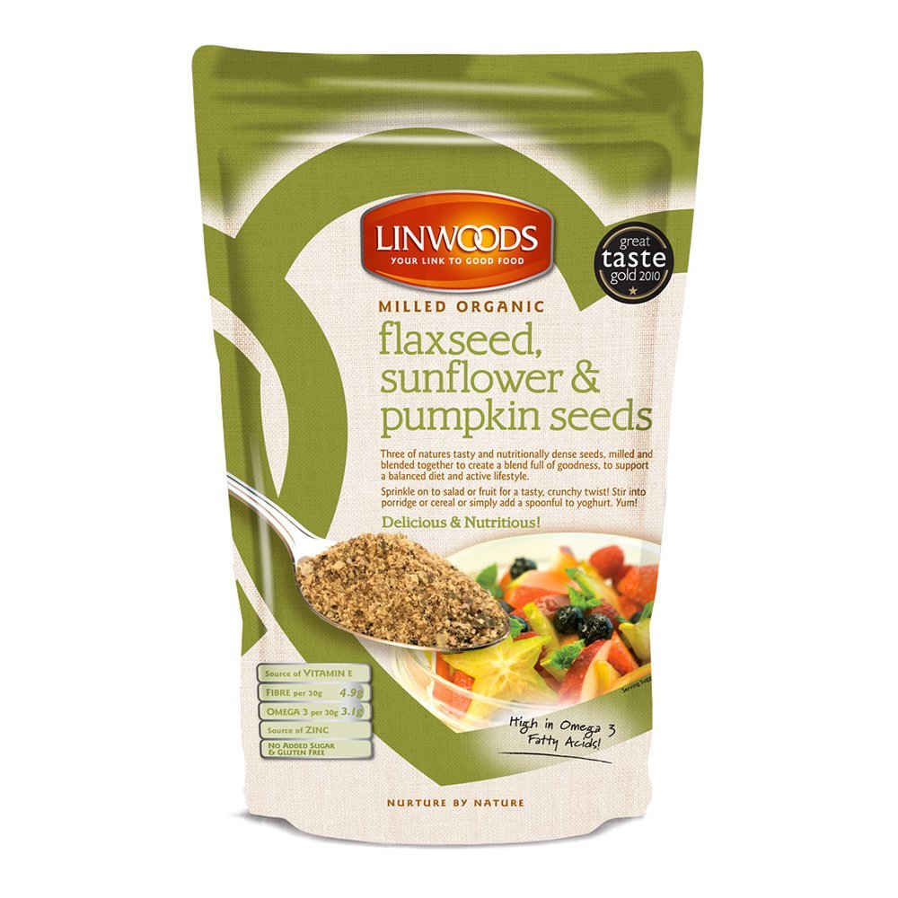 Linwoods Organic Milled Flax, Sunf & Pump mix 425g - Just Natural
