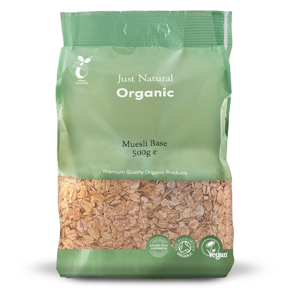 Just Natural Organic Muesli Base 500g - Just Natural