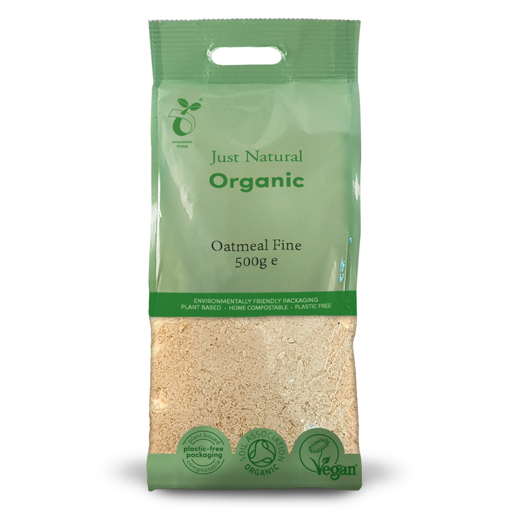 Just Natural Organic Oatmeal Fine 500g - Just Natural
