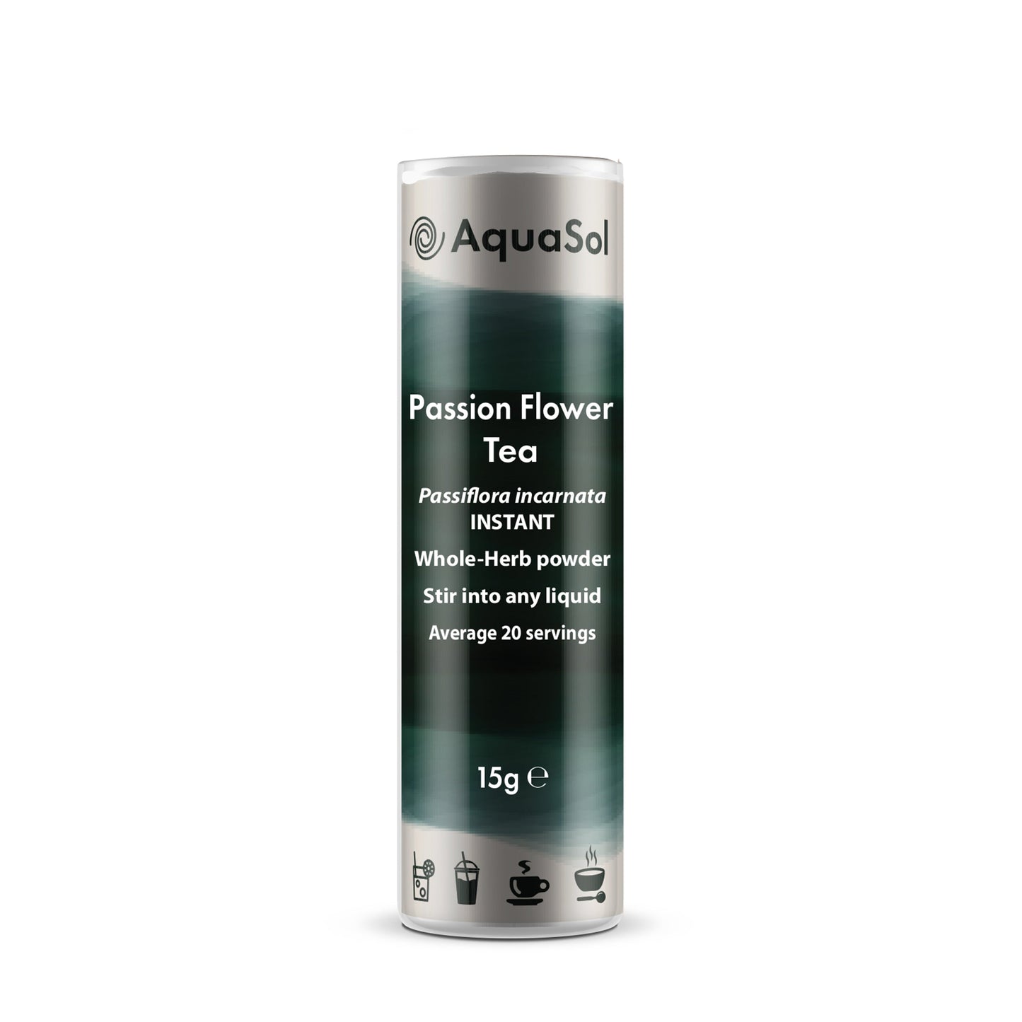 Aquasol Organic Passion Flower Instant Herbal Tea 15g - Just Natural