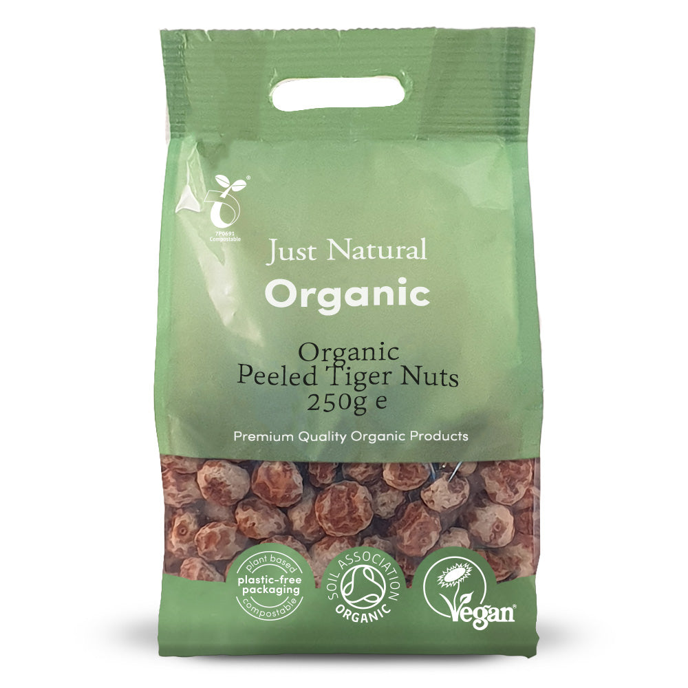 Organic Peeled Tiger Nuts Raw Just Natural