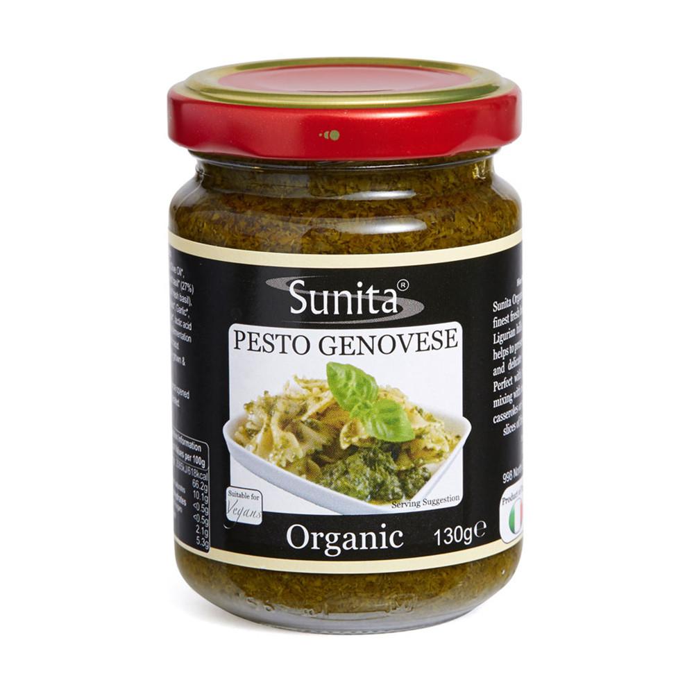Sunita Foods Organic Pesto Genovese 130g - Just Natural