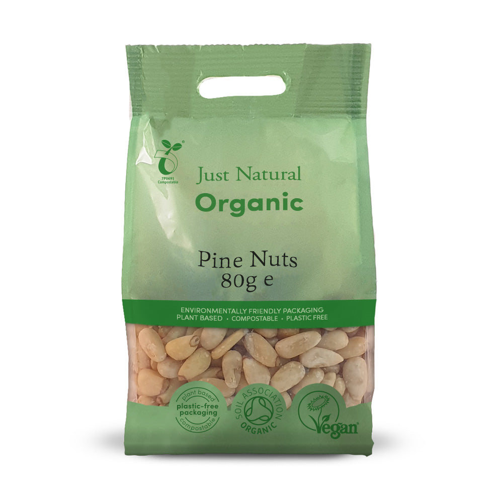 Just Natural Organic Pine Nuts 80g - Just Natural