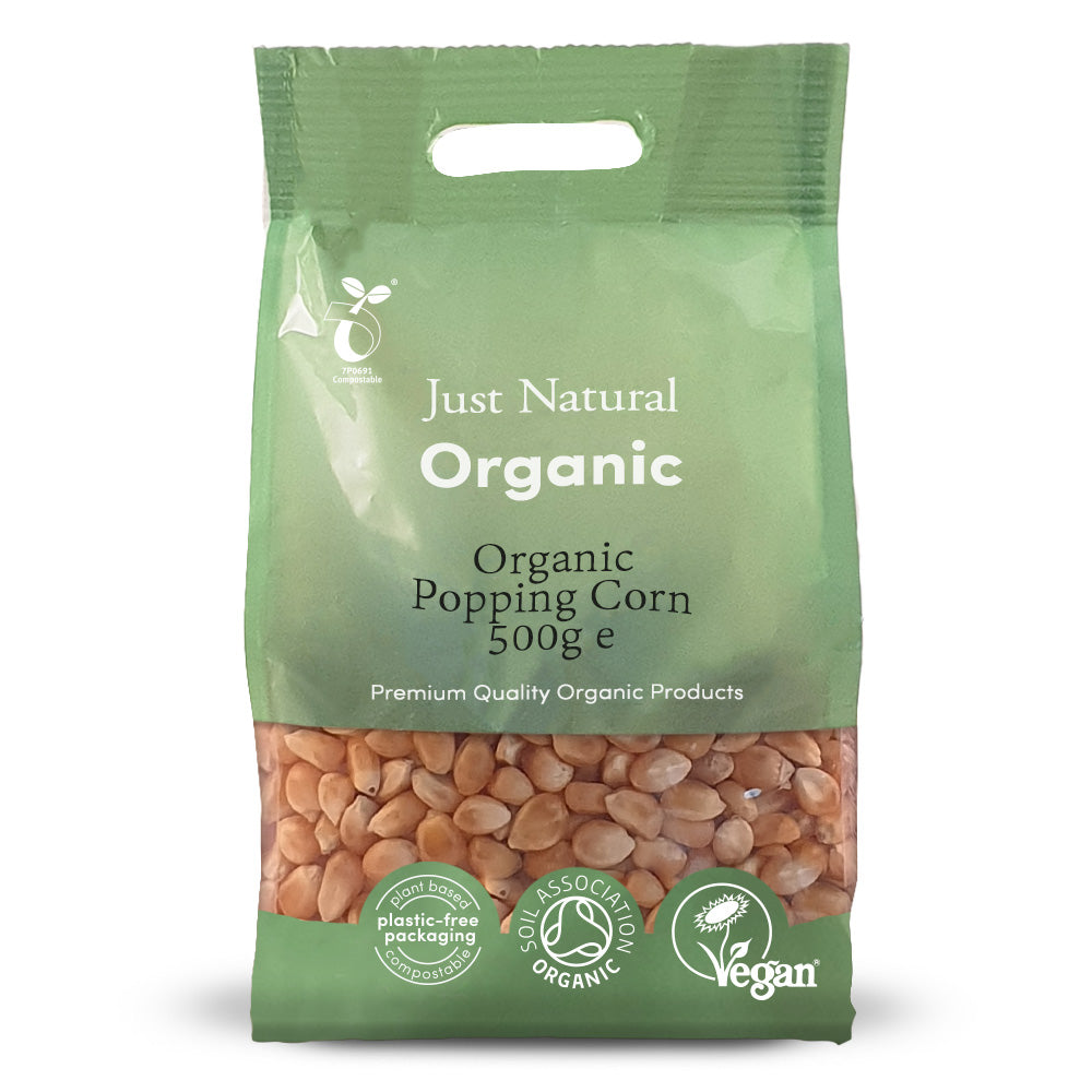 Just Natural Organic Popping Corn 500g - Just Natural