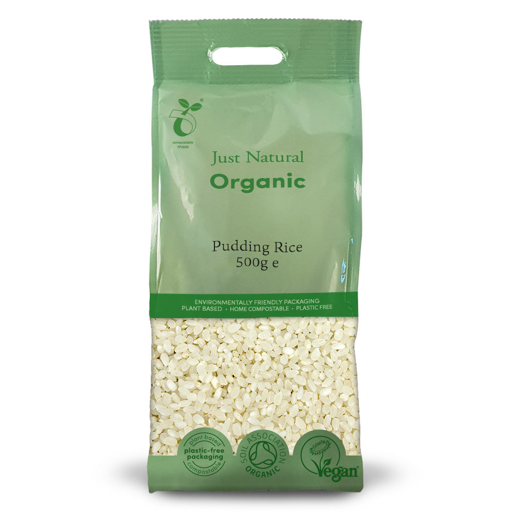 Just Natural Organic Pudding Rice 500g - Just Natural