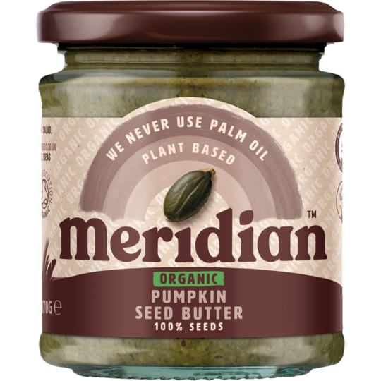 Meridian Organic Pumpkin Seed Butter 100% 170g - Just Natural