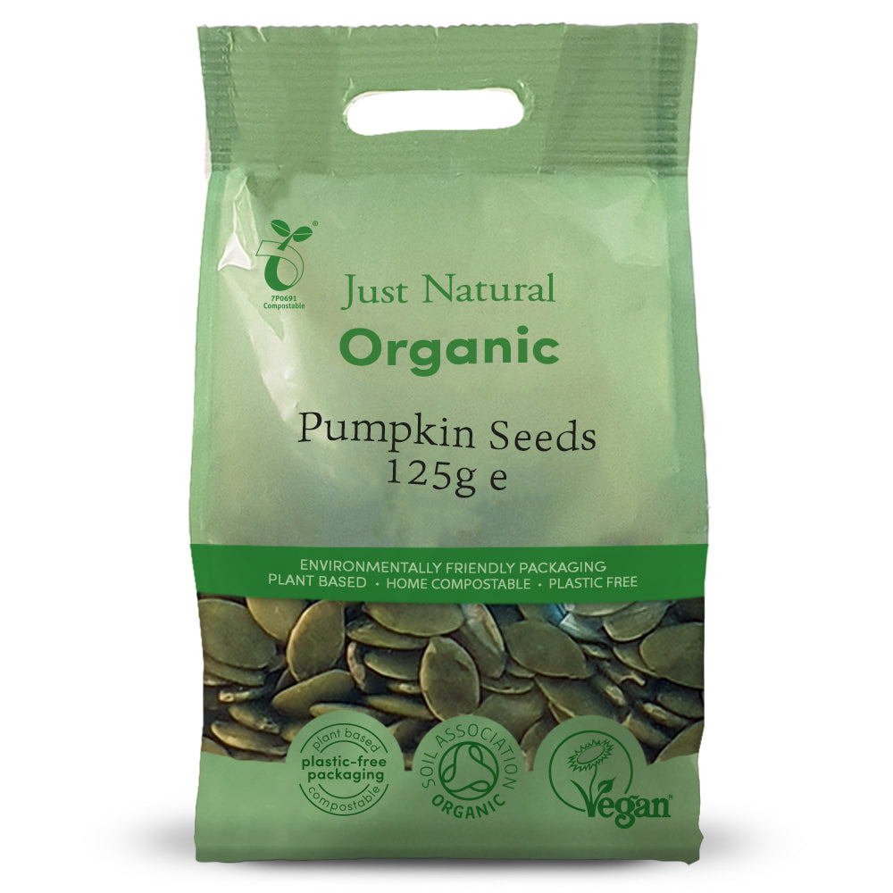 Just Natural Organic Pumpkin Seeds 125g - Just Natural