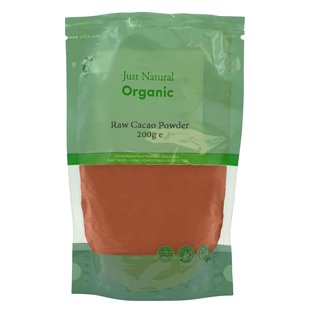Just Natural Organic Raw Cacao Powder 200g - Just Natural