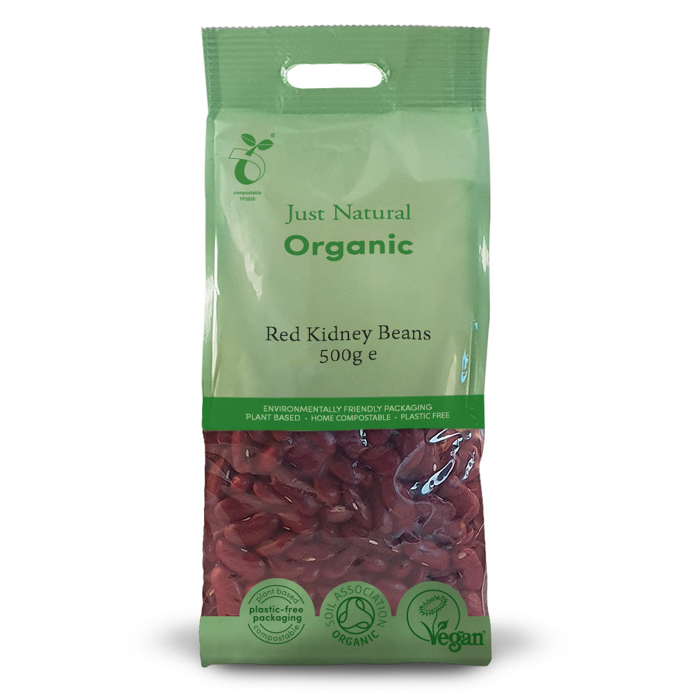 Just Natural Organic Red Kidney Beans 500g - Just Natural