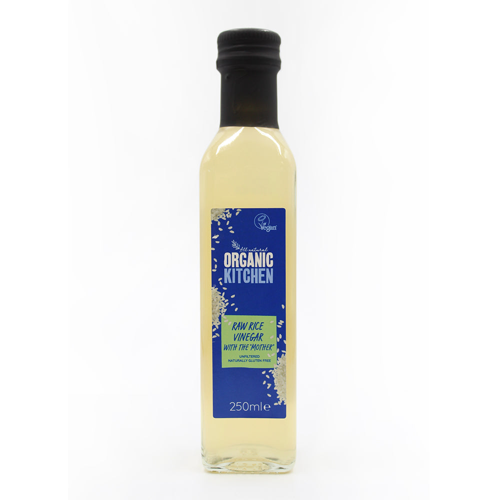 Organic Kitchen Organic Rice Vinegar with the 'Mother' 250ml - Just Natural