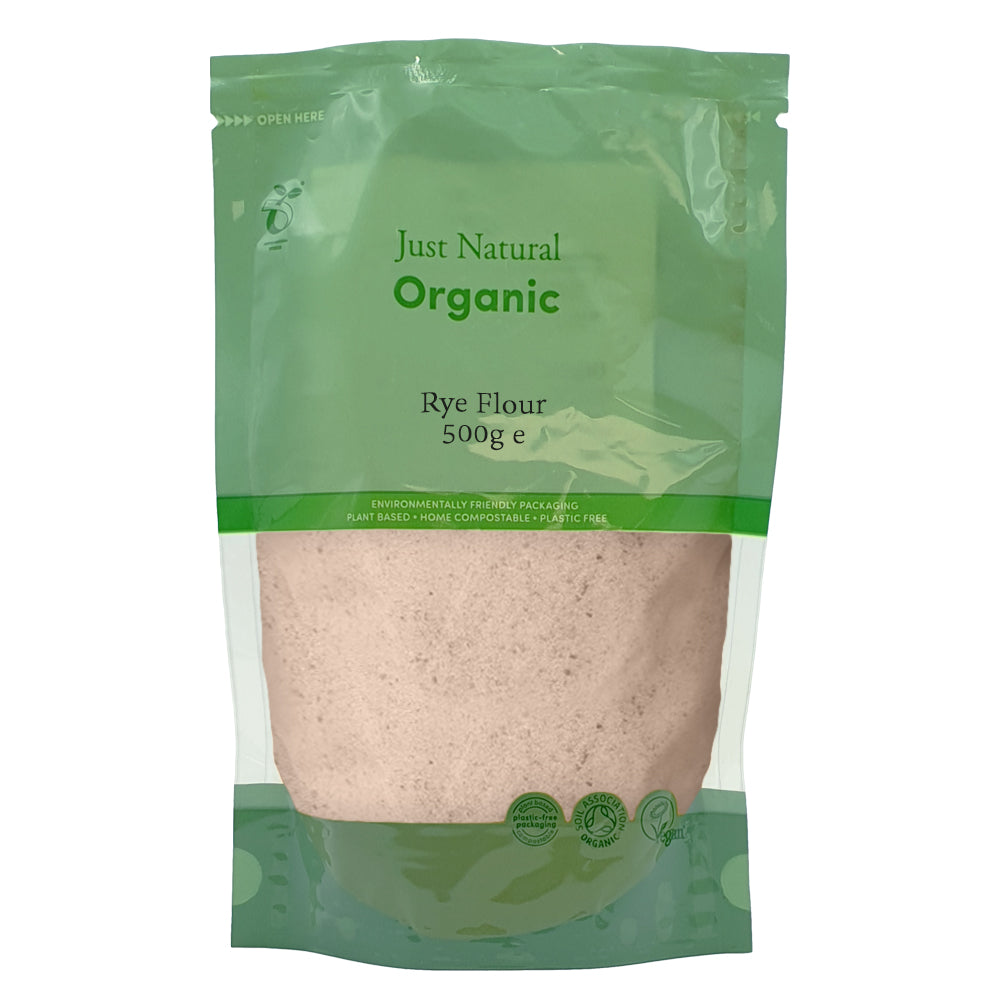 Just Natural Organic Rye Flour 500g - Just Natural