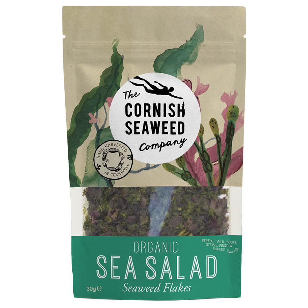 The Cornish Seaweed Company Organic Sea Salad Seaweed 30g - Just Natural