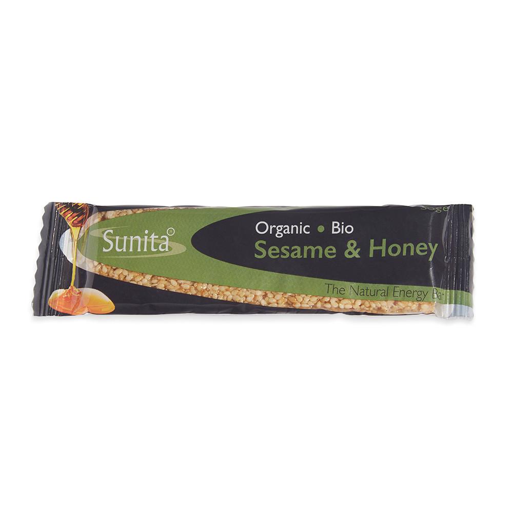 Sunita Foods Organic Sesame Honey Bar - Just Natural