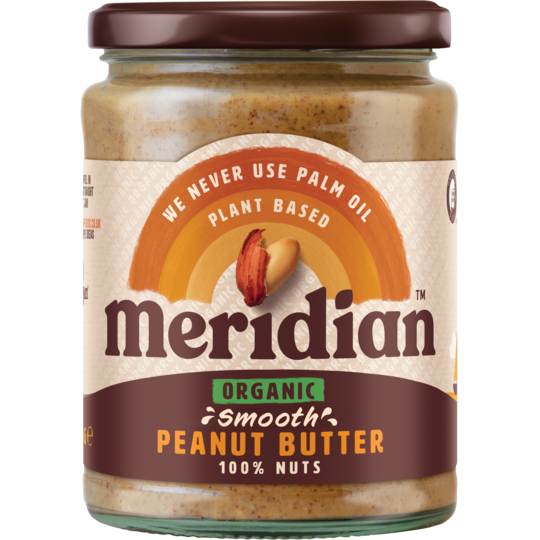 Organic Smooth Peanut Butter 100% Just Natural