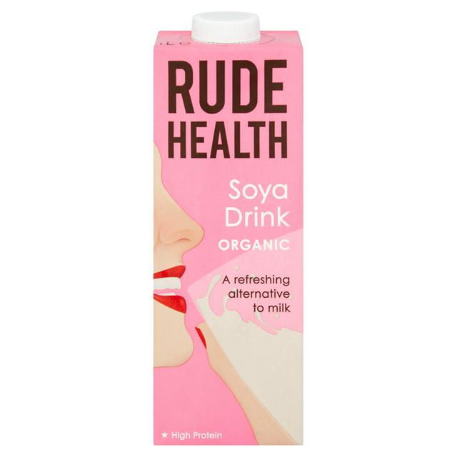 Rude Health Organic Soya Drink 1L - Just Natural