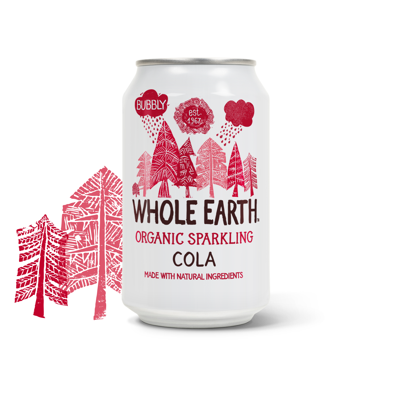 Whole Earth Organic Sparkling Cola Drink 330ml - Just Natural