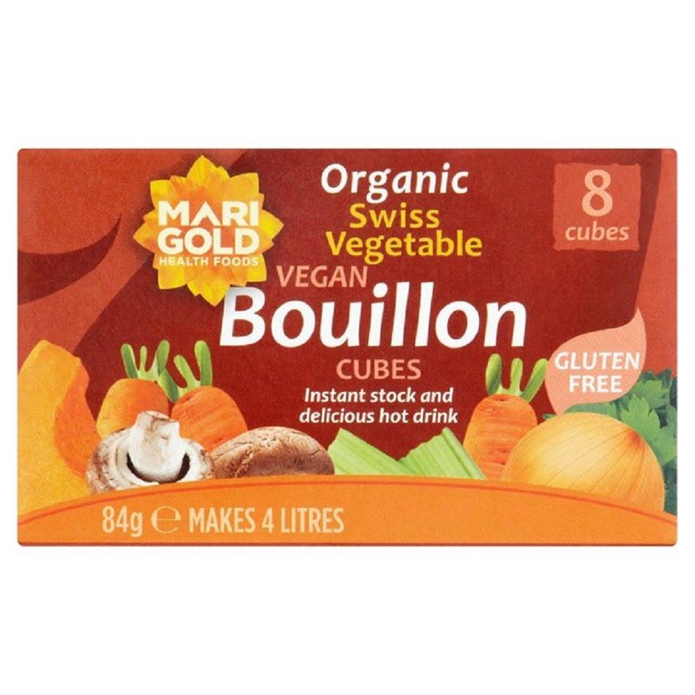 Organic Swiss Vegetable Bouillon Cubes Regular 8's - Just Natural