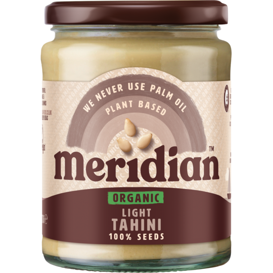 Meridian Organic Tahini Dark 100% (470g) - Just Natural
