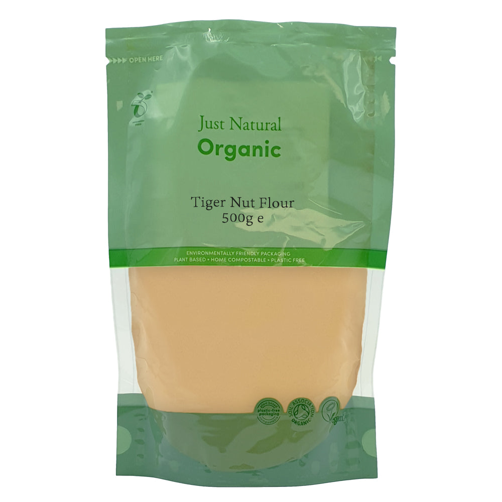 Just Natural Organic Tiger Nut Flour Raw - Fine 500g - Just Natural