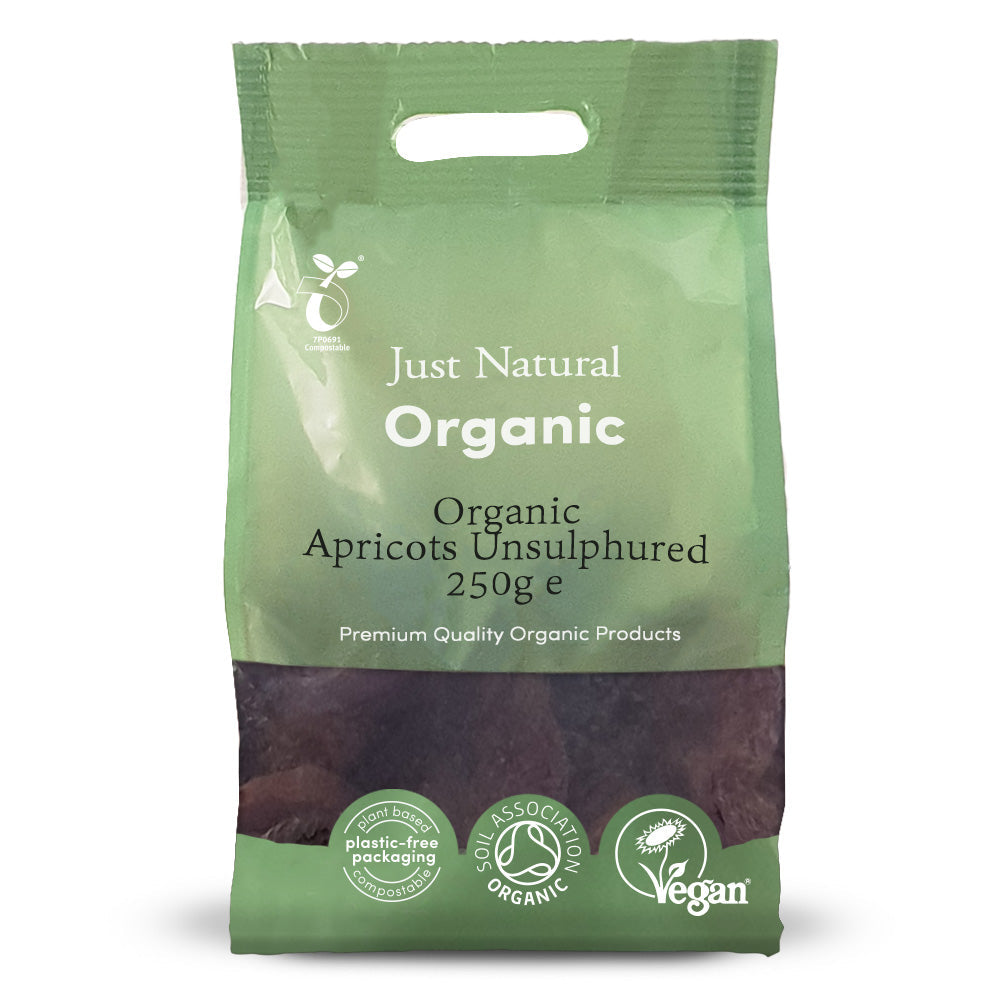 Just Natural Organic Unsulphured Apricots 250g - Just Natural