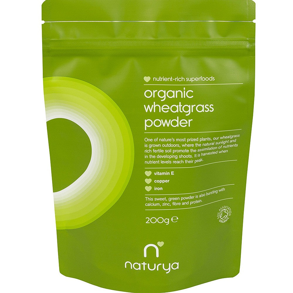 Naturya Organic WHEATGRASS Powder 200g - Just Natural