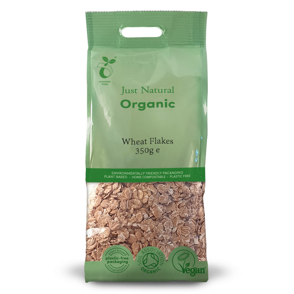 Just Natural Organic Wheat Flakes 350g - Just Natural