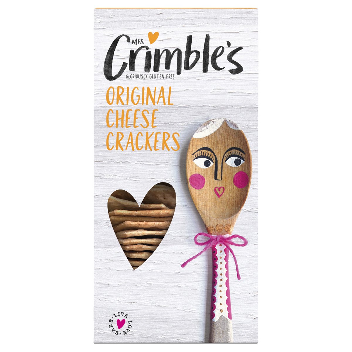 Mrs Crimbles Original Cheese Crackers - Just Natural