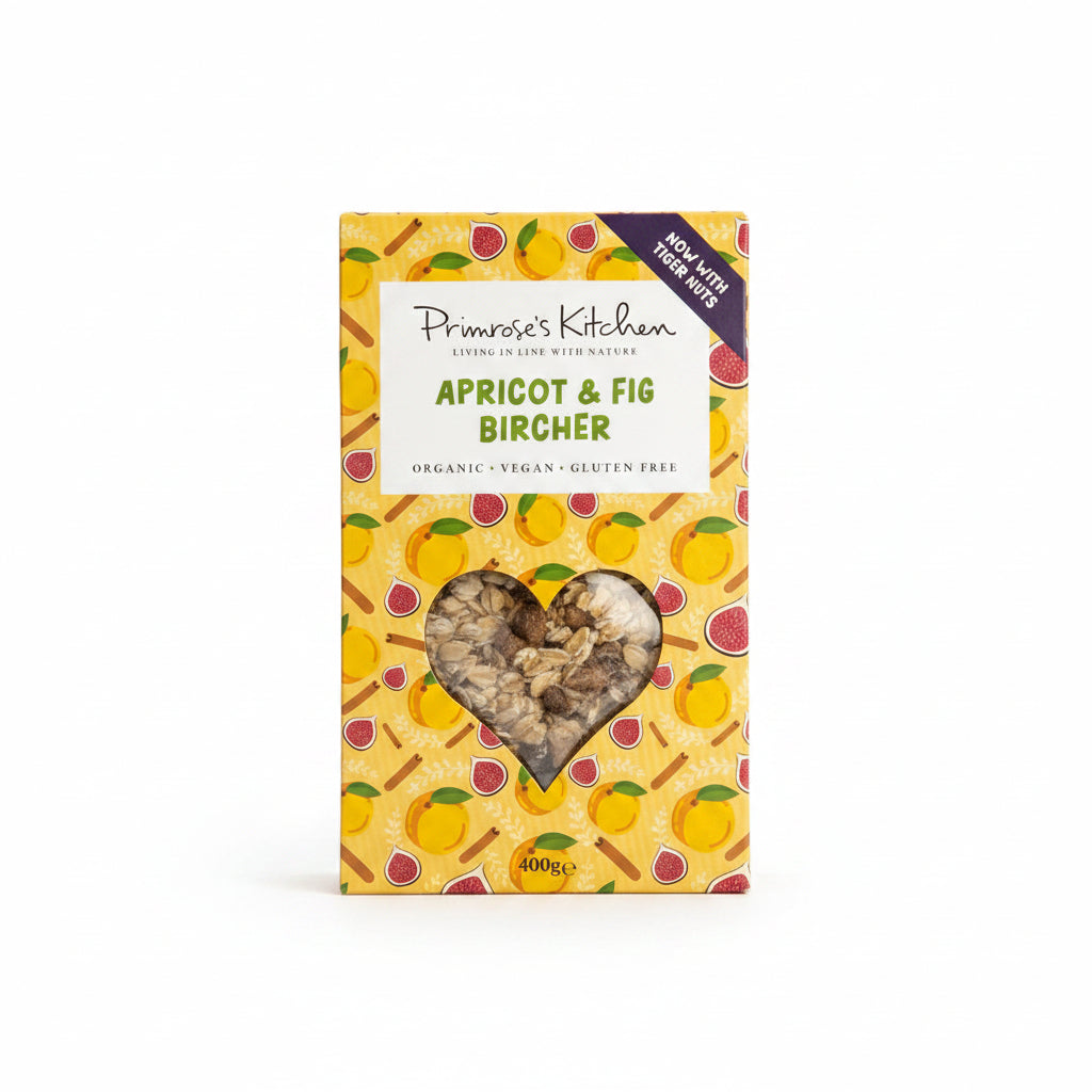 Organic Fig & Apricot Bircher Muesli 400g - Just Natural