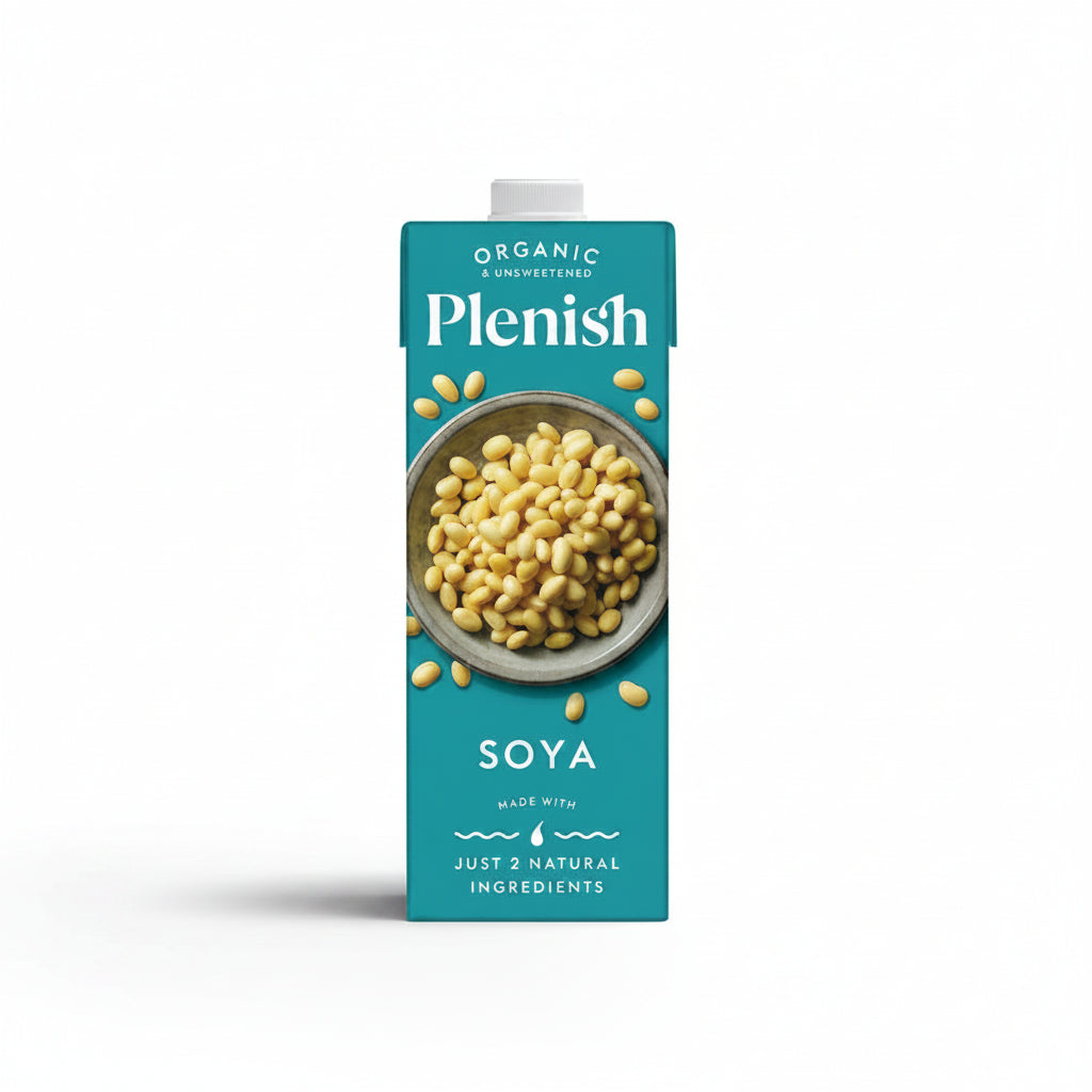 Plenish Organic Soya Milk 1l
