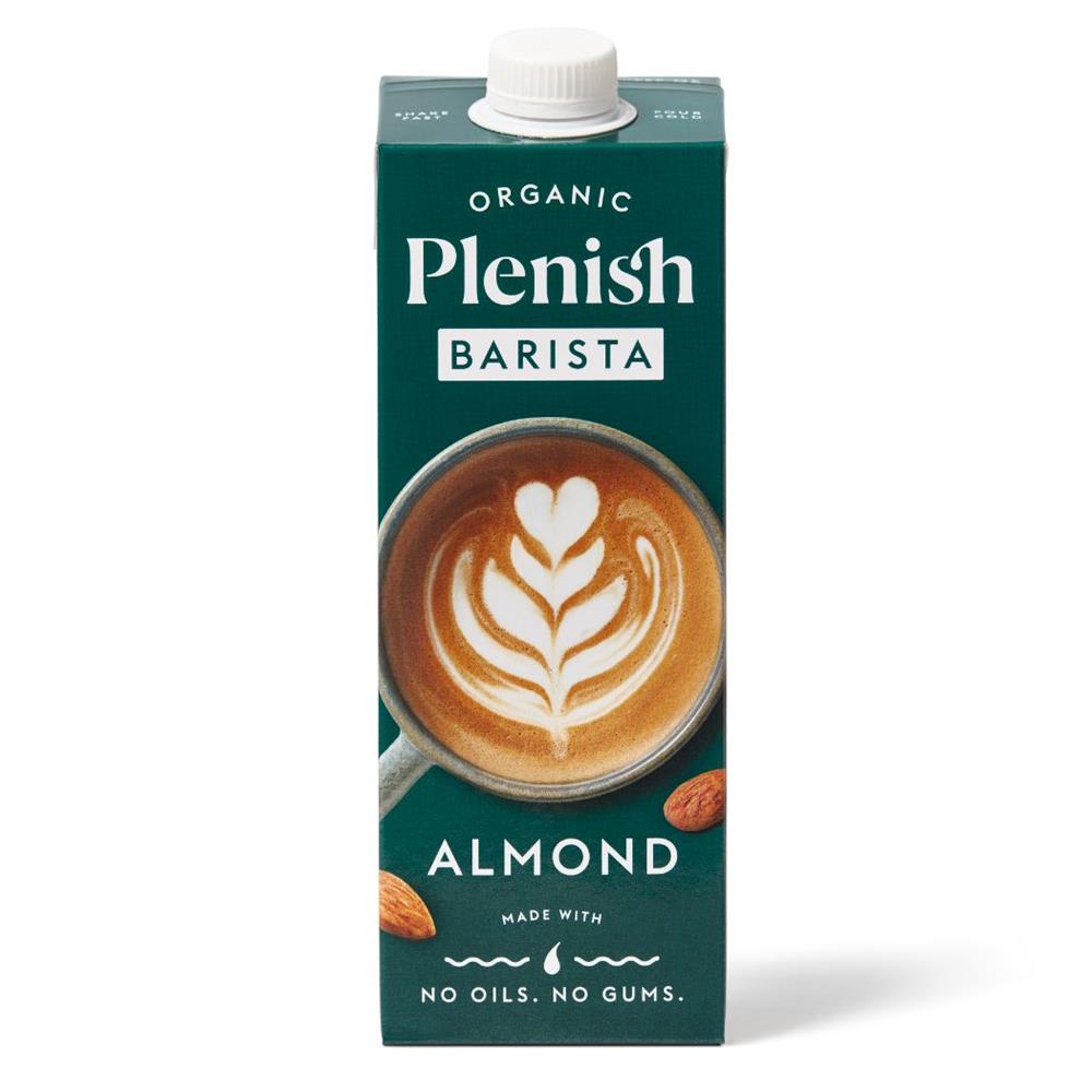 Plenish Organic Almond Barista Milk 1l