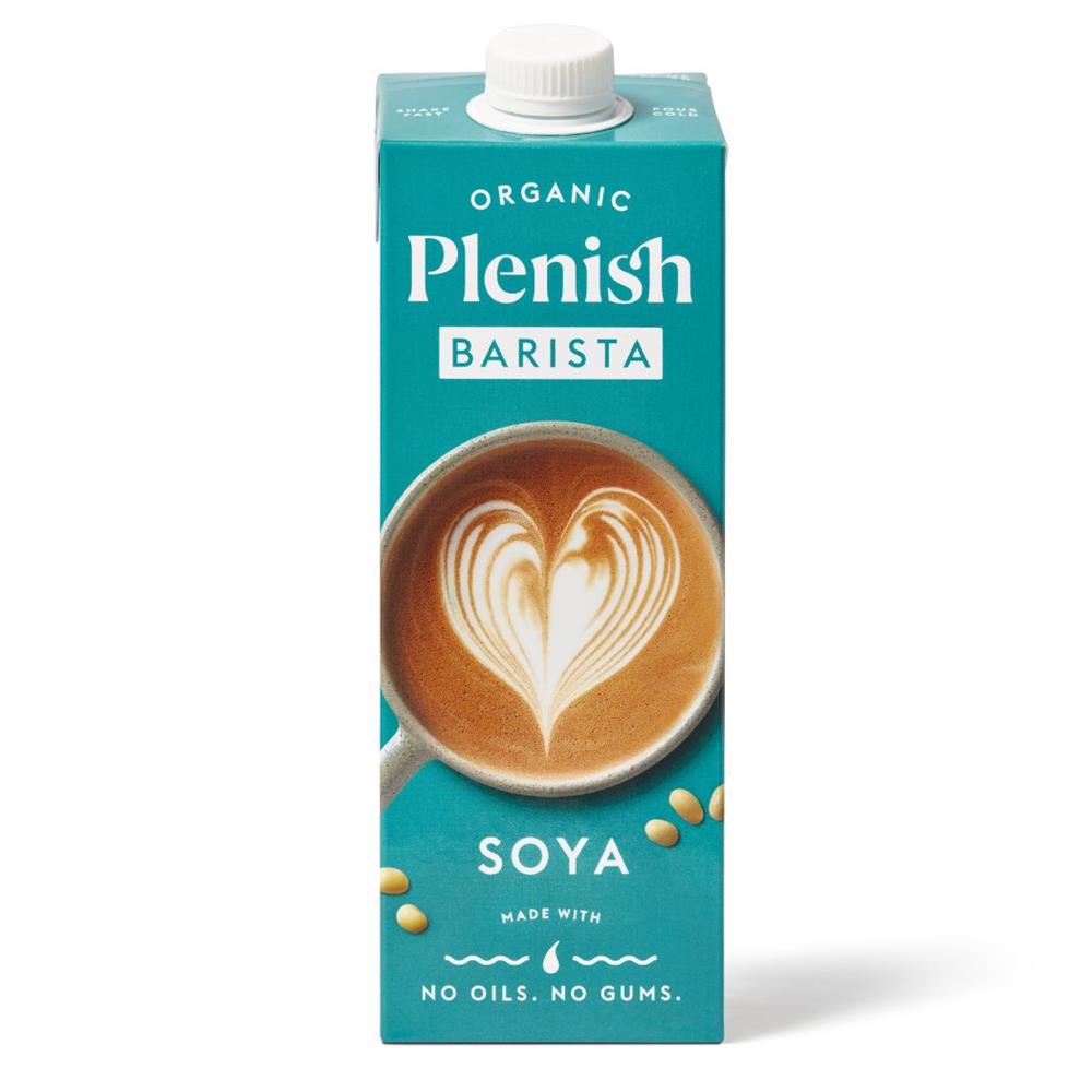 Plenish Organic Soya Barista Milk 1l