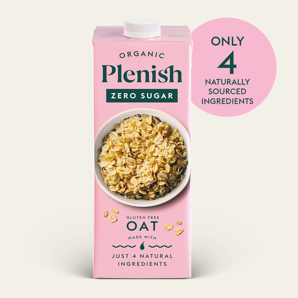 Plenish Organic Zero Sugar Oat Milk 1 L
