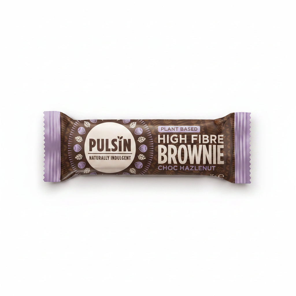 Pulsin Choc Hazelnut & Peanut Brownie 35g
