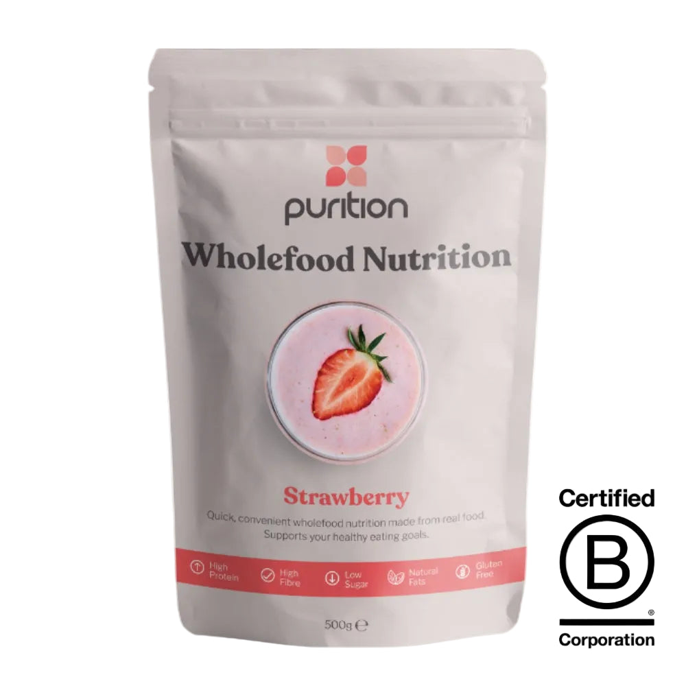 Purition Strawberry Wholefood Shake 500g