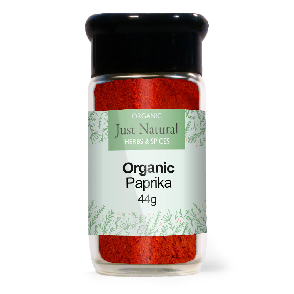 Just Natural Paprika (Glass Jar) 44g - Just Natural