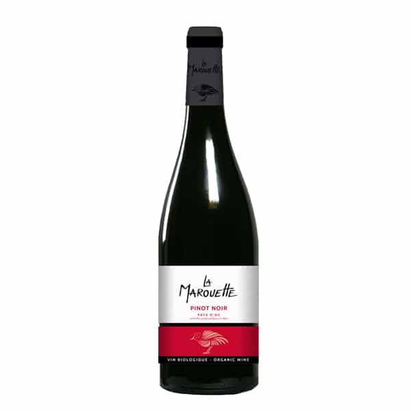 Pinot Noir 'La Marouette', IGP Pays d'Oc, France Organic Red Wine - Just Natural