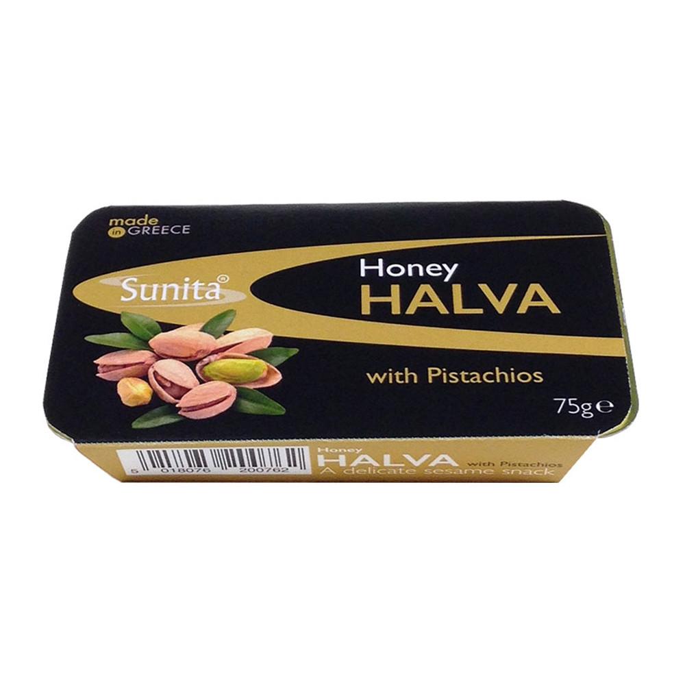 Sunita Foods Pistachio Honey Halva 75g - Just Natural
