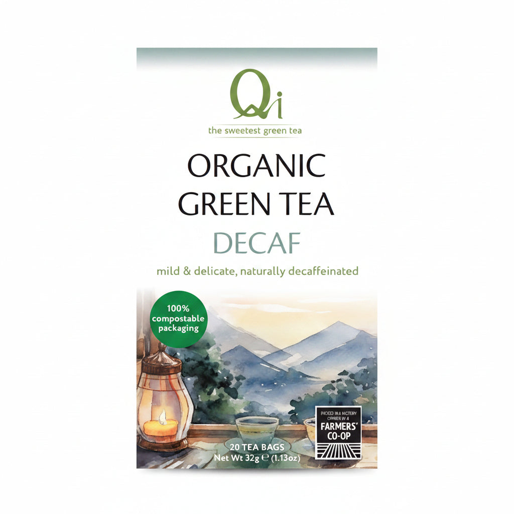 Qi Org Decaffeinated Green Tea 32 g