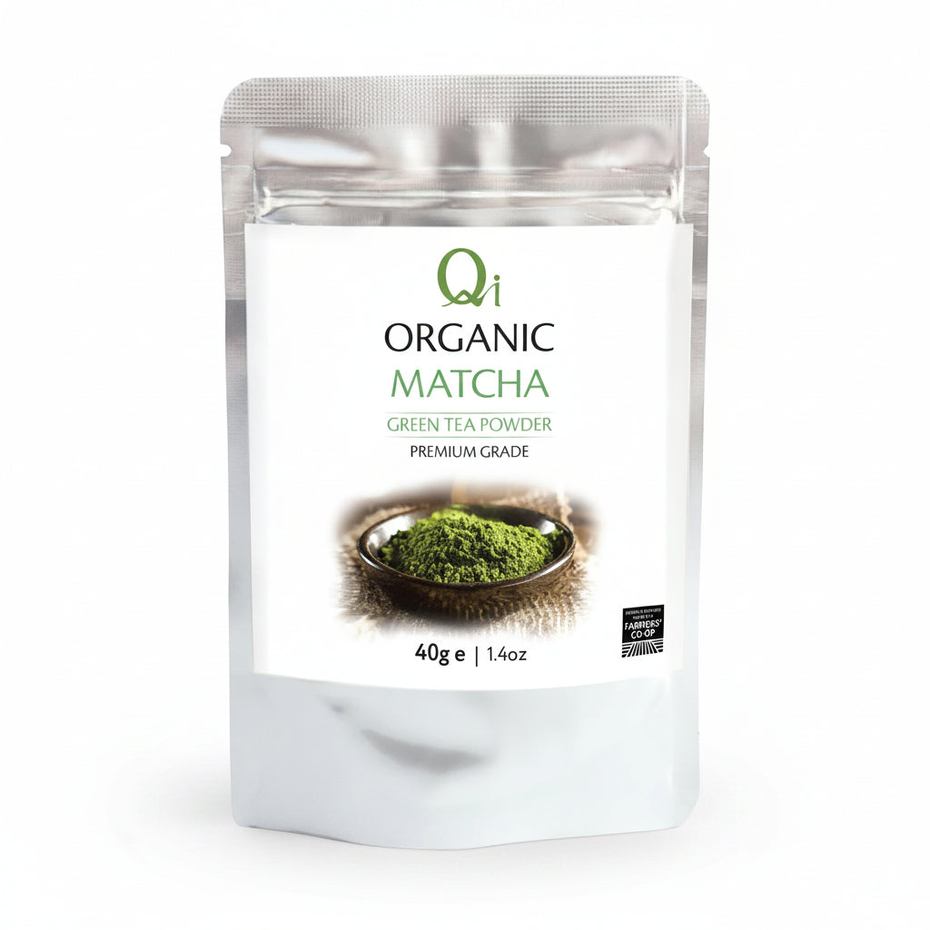 Qi Organic Matcha Powder 40 g
