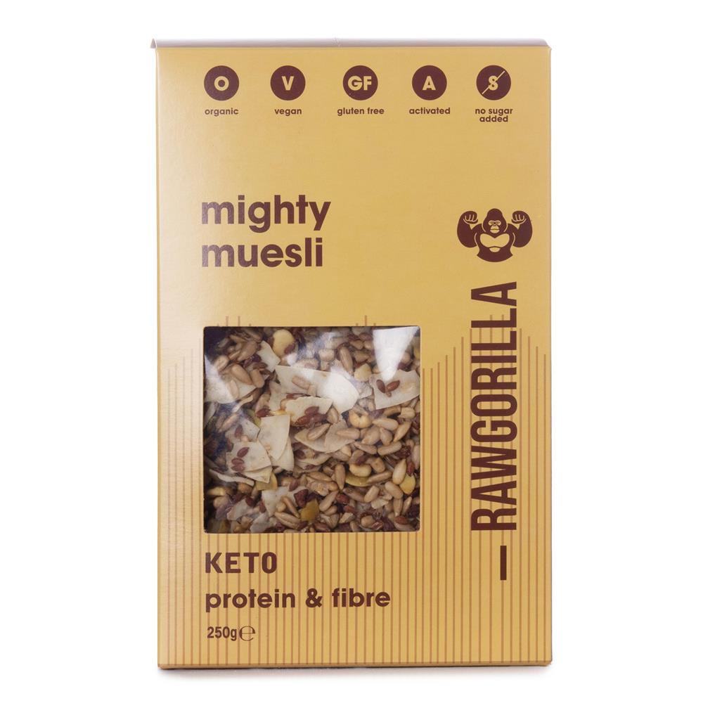 Raw Gorilla Raw Gorilla KETO Mighty Muesli 250g