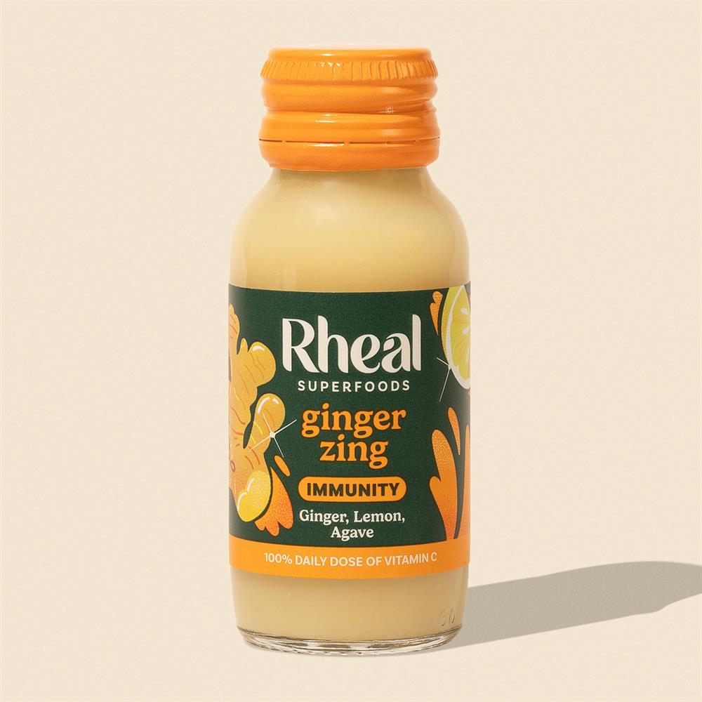 Rheal Superfoods Ginger Zing Immunity Shot 60ml