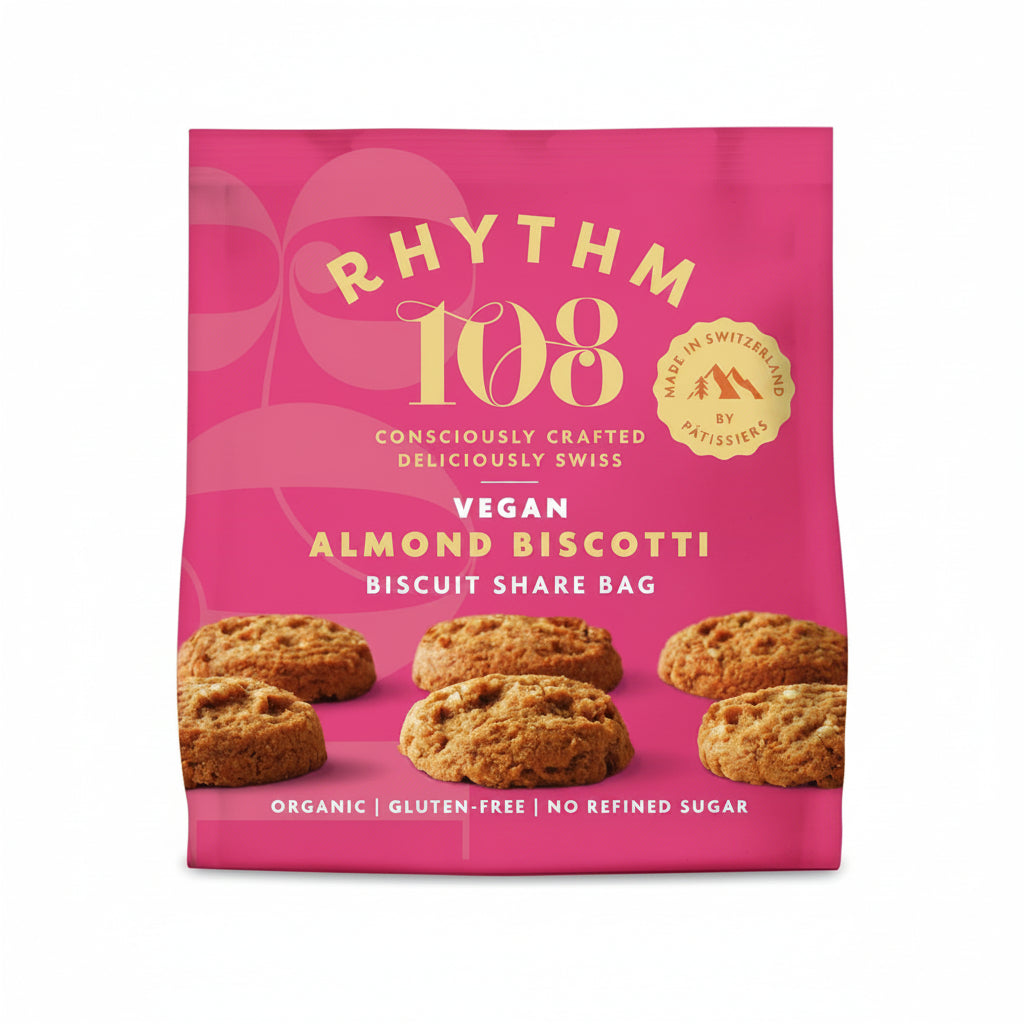 Rhythm 108 Almond Biscotti Tea Biscuit Ba 1bag