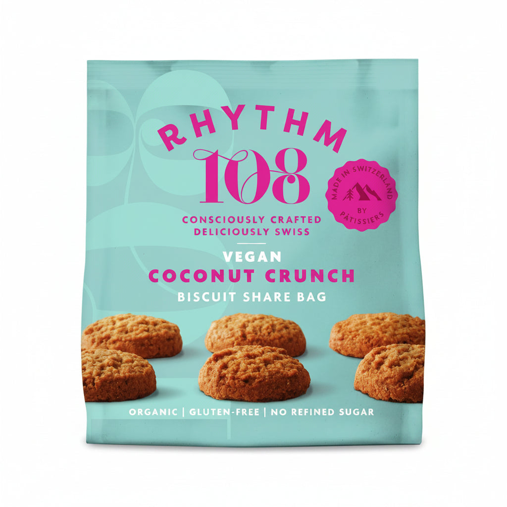 Rhythm 108 Coconut Cookie Tea Biscuit Bag 1bag