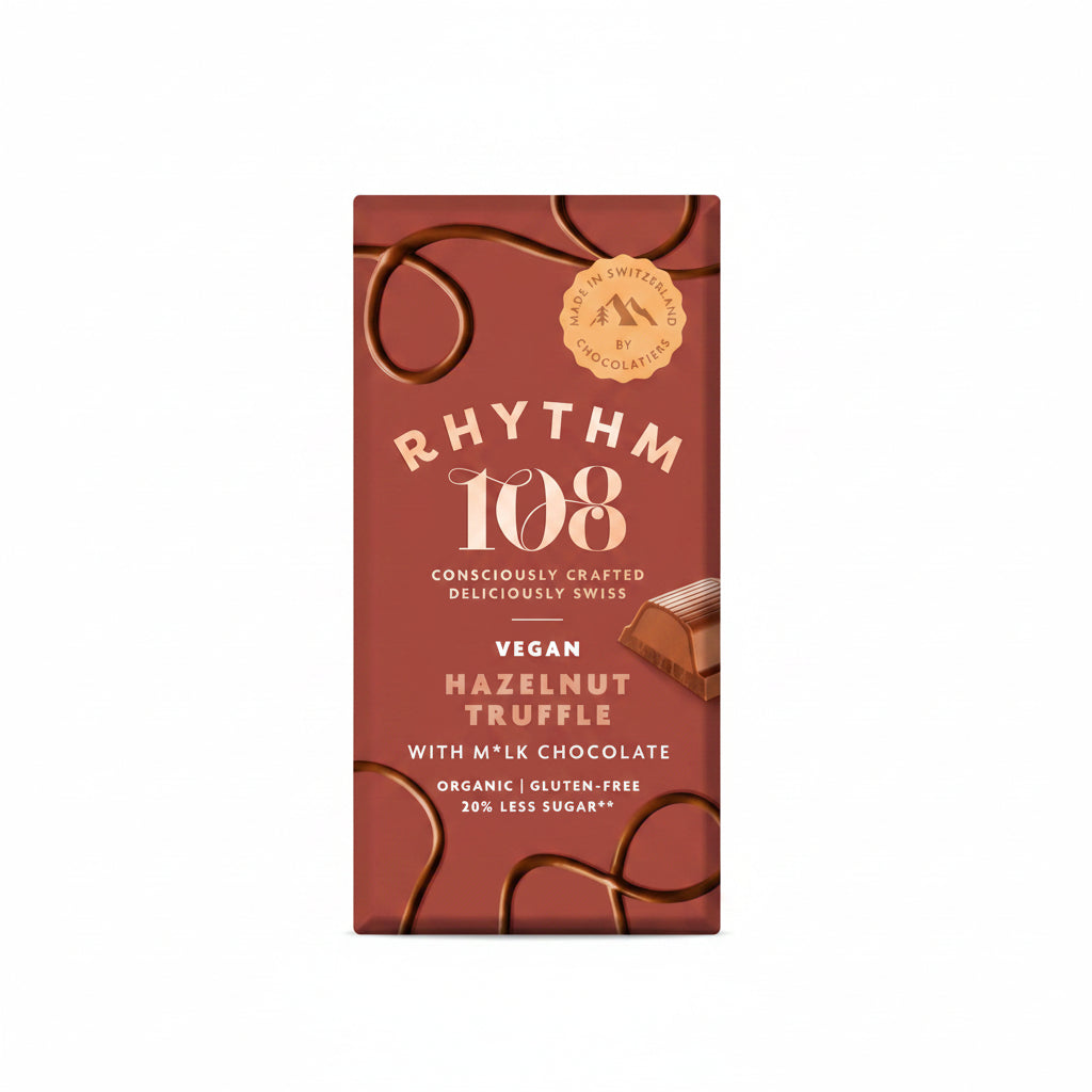 Rhythm 108 Choc Tablet - Hazelnut Truffle 1bars