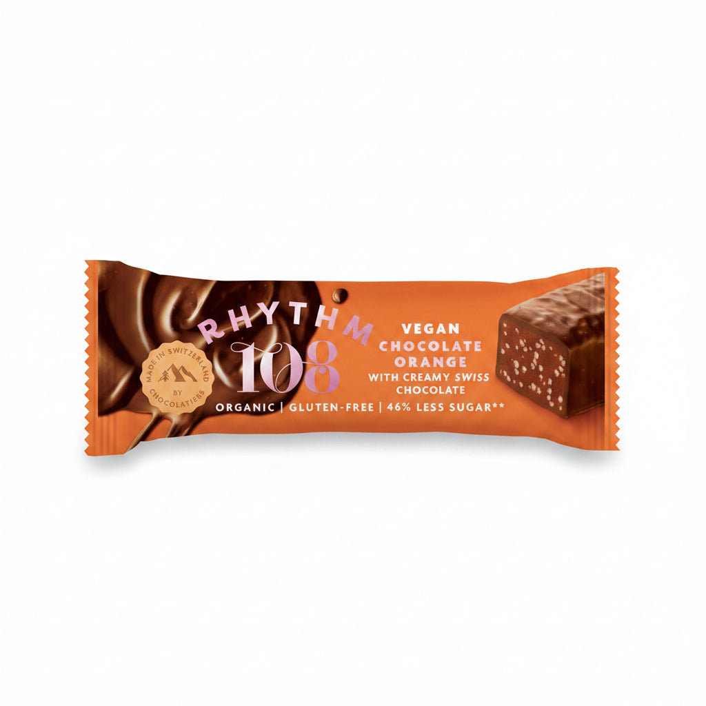 Rhythm 108 Chocolate Orange (Limited Ed) 1bars