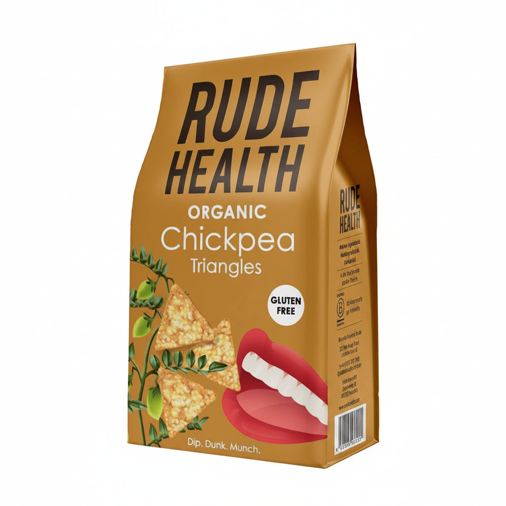 Rude Health Organic Chickpea Triangles 80g