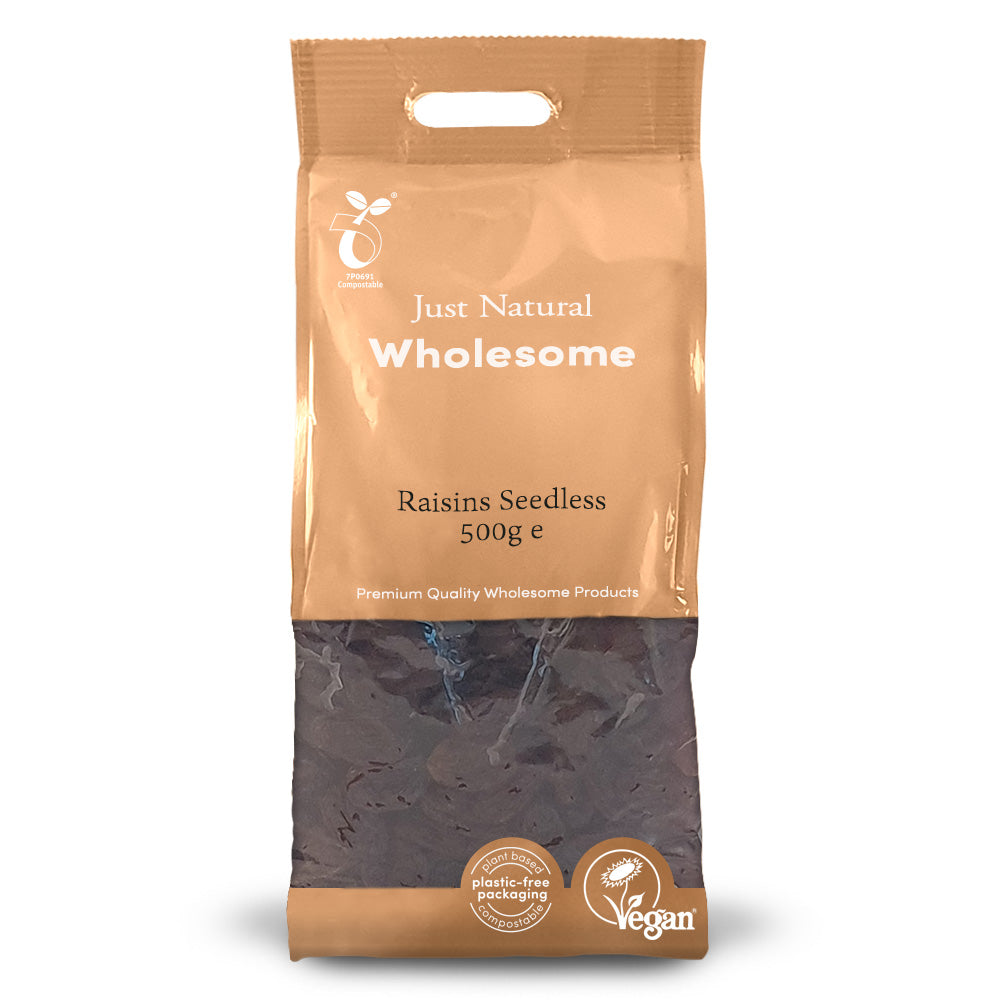 Just Natural Raisins Seedless 500g - Just Natural